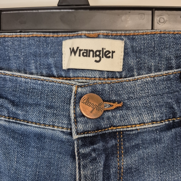 WRANGLER mens GREENSBORO vented stretch jeans blue size 36x32 - Picture 3 of 8